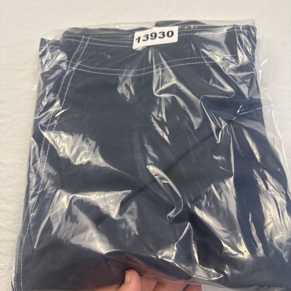 Talos  Swim Surf Shorts MENS 36 TWO Pocket DRAWSTRING NAVY - Picture 8 of 8